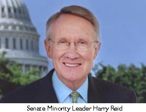 Senate Minority Leader Harry Reid